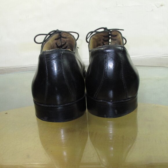 Mercanti Fiorentini  Oxfords Black Leather Made In Italy Men\'s Size 12 main image 9